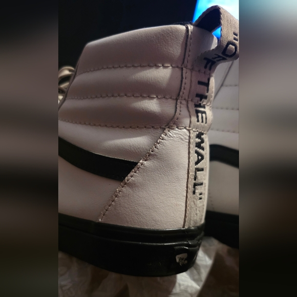 Vans White and Black Sneakers - Picture 6 of 13